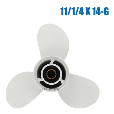 (white) Boat Engine Propeller 663-45958-01-el For Yamaha Outboard Motor 25-60hp