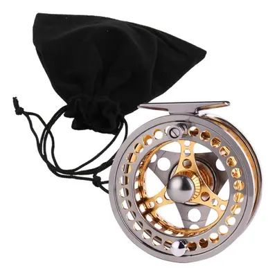 (7-8) Fly Fishing Reel Full-metal Fishing Wheel Fly Fishing Saltwater Freshwater Fishing Tackle 