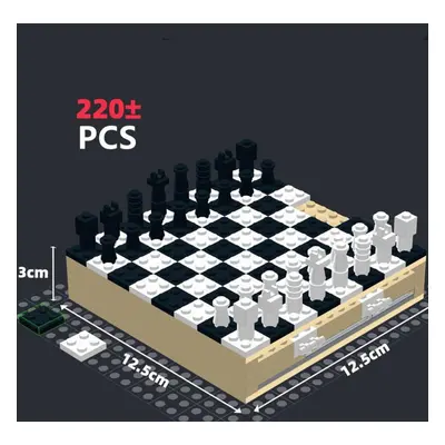 (as the picture, 0214-1) Chess Set Blocks Toys Adults International Chess Game Travel Folding Ch