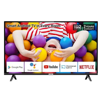 TCL 32P500K 32-Inch LED Smart Android TV HD, HDR, Micro Dimming, Netflix, YouTube, DVB Compatibl