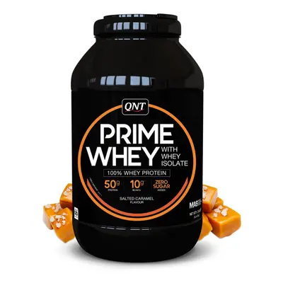 QNT Prime Whey Protein Powder 100% Whey Isolate - 2kg - Salted Caramel