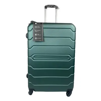 (D.Green, Large) Hampton & Stewart Suitcase Hardshell Lugguage