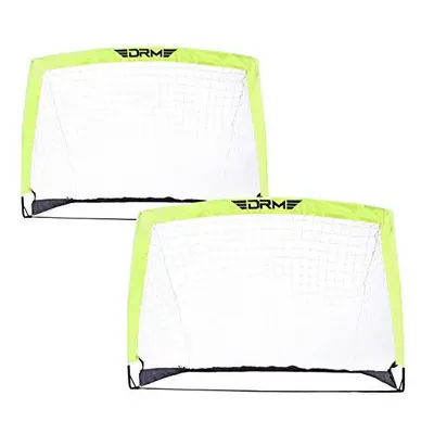 Foldable Set of Football Goal Net Instant Pop Up Play Soccer Goal Net for Fiberglass Poles Outdo