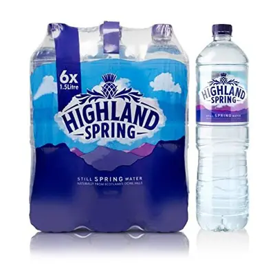 Highland Spring Still Spring Water, x 1.5L