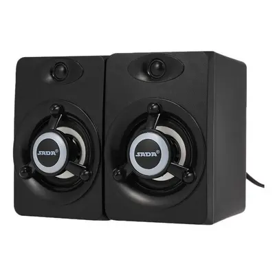 Sada V Usb Wired Speaker Led Computer Bass Stereo Music Player Subwoofer Sound Box For Desktop L