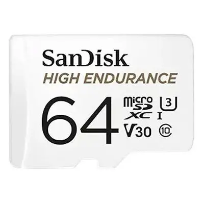 SanDisk High Endurance MicroSD Card (64GB, SDSQQNR-064G)