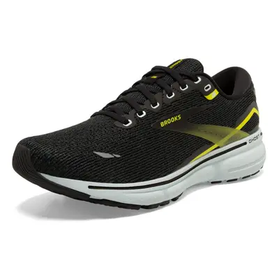 Brooks Men's Ghost Neutral Running Shoe - Black/Ballad Blue/Sulphur - Medium