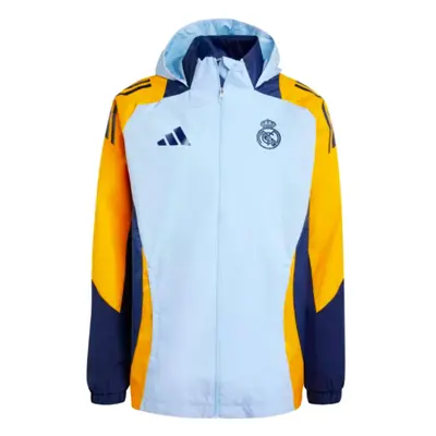 (S) Real Madrid Allweather Jacket (Glow Blue)