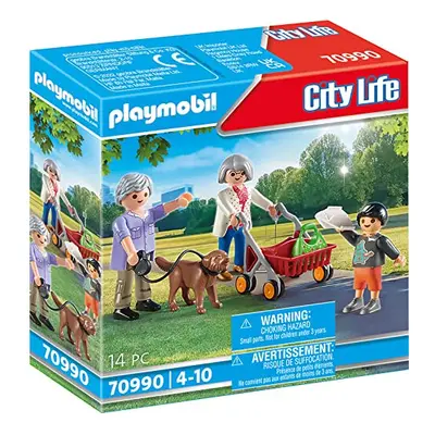 70990 City Life Modern House Grandparents with Child, Fun Imaginative Role Play, Playset Suitabl