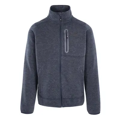 (XXS, Navy Melange) Trespass Mens Fleece Full Zip Zip Pockets Farham