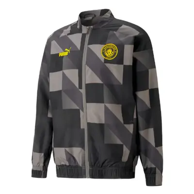 (M) Man City Pre-Match Jacket (Black)