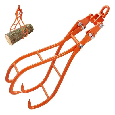 Vevor YMQZQ28YC4ZK7BDLEV0 Timber Claw Hook, in. Claw Log Grapple for Logging Tongs, Swivel Steel