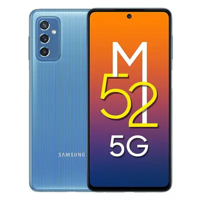 Samsung Galaxy M52 M526BR DS 5G (128GB/8GB, Ice Blue)