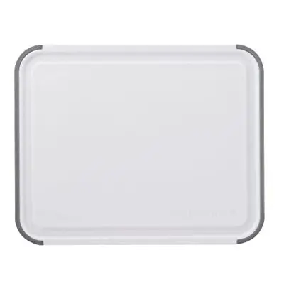 Classic Non-Slip Chopping Board 110x140 mm, White, BPA Free Polypropylene Plastic, KEG700NOSMGA,