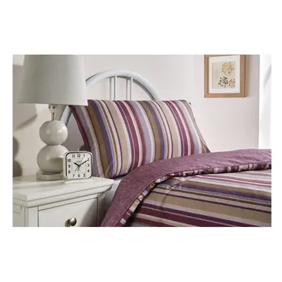 Mitre Essentials Fiorella Pillowcase Aubergine