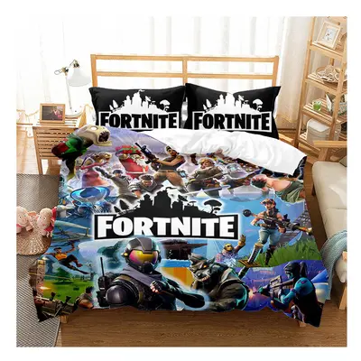 (Style 07, Single) Fortnite Bedding Single Double King Duvet Cover UK