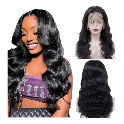 Body Wave Wigs Human Hair Lace Front (16inch) Unprocessed Virgin Brazilian Human Hair Wigs 150% 