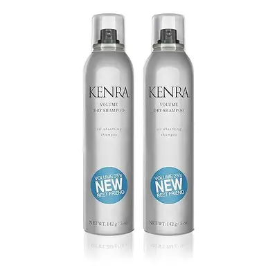 Kenra Volume Dry Shampoo | Oil Absorbing Spray | All Hair Types | oz (2-Pack)