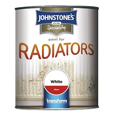 (750ml, Brilliant White Gloss) Johnstone's Paint for Radiators