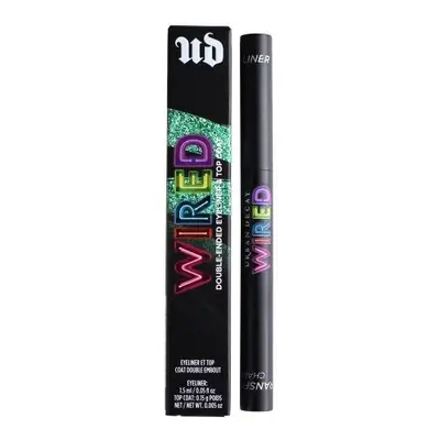 Urban Decay Wired 0.05 + 0.005 Double-Ended Eyeliner & Top Coat #Fuse