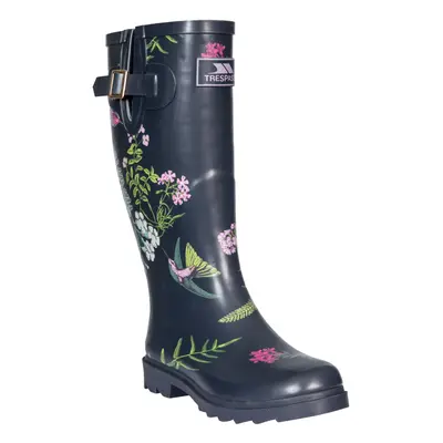 (4 UK, Humming Bird Print) Trespass Womens/Ladies Elena Wellington Boots