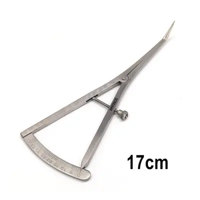 (1 piece 17cm) Dental Implant Castroviejo Bone Caliper Dental Surgical Sliding Caliper Dental Cr