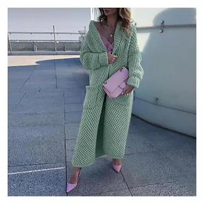 (green, XXXXL) Women&apos;s Sweaters Winter Fashionable Casual Loose Sweater Female Autumn Cardi