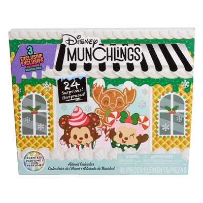 Just Play Disney Munchlings Advent Calendar with Color Change and Scented Figures 31-Pieces Kids