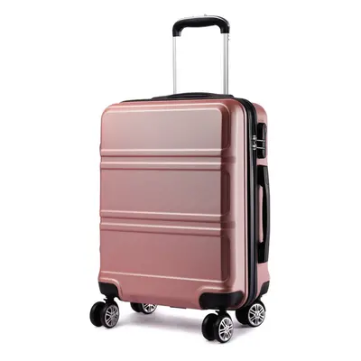 (20 inch Nude) 20/24/28 ABS Hard Shell Luggage Travel Suitcase Wheels Spinner Or Pieces With TSA