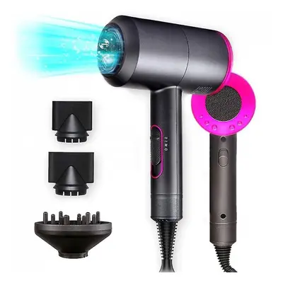 Ionic hair dryer, 1800w professional hair dryer for fast drying