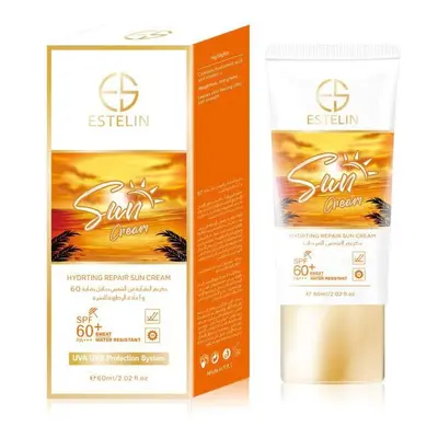 Estelin Hydrating Repair Sun Cream SPF UV Protection Sunscreen 60ml