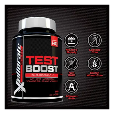 Test Boost for Men - Capsules Zinc Level Booster, Magnesium & Maca Root