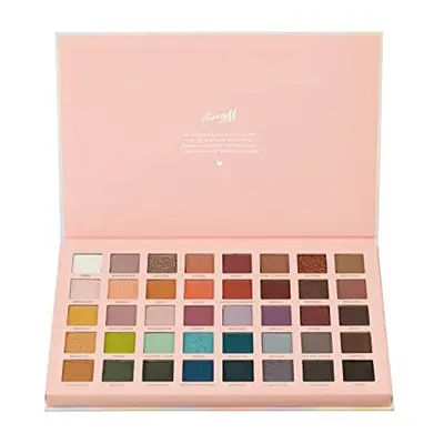 40 Pan Eyeshadow Palette, Matte and Shimmer Highly Pigmented Shades, Multi