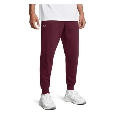 Under Armour Men's Rival Fleece Joggers Maroon / / White 4X-Large