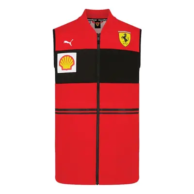 (L) Ferrari Mens Gilet (Red)