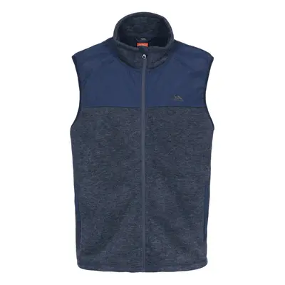 (XL, Navy Melange) Trespass Mens Fleece Gilet Bodywarmer Leafminer