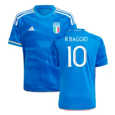 (XXL) Italy Home Shirt (Kids) (R BAGGIO 10)