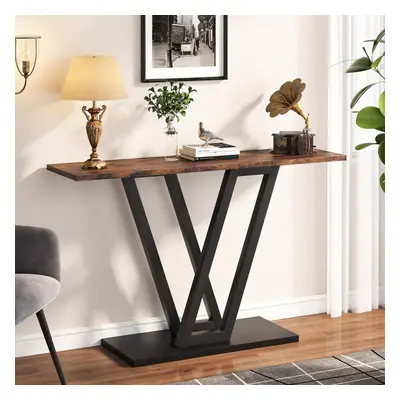 Tribesigns Console Table, Industrial Hallway Table for Entryway