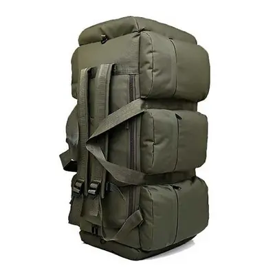 (Army Green) 90L Large Capacity Men&#39;s Military Tactical Backpack Waterproof Oxford Hiking Ca