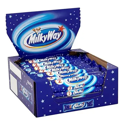 Milky Way Chocolate Bar, Nougat and Chocolate Bulk Box, Bars of 43g