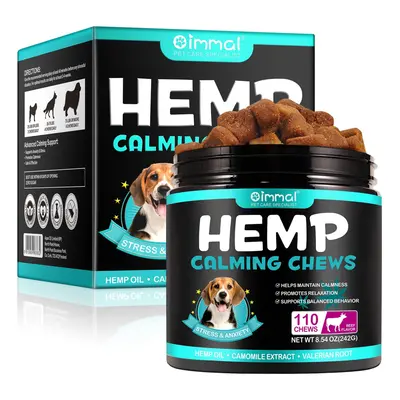 Dog Food Hemp Chews Calming Treats for Dogs Anxiety Relief Treats Beef X