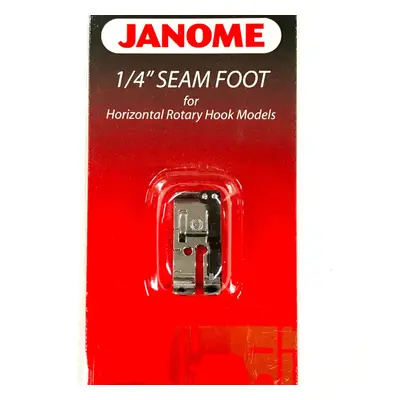 Janome 1/4"" Seam Foot Horizontal Rotary Hook Models