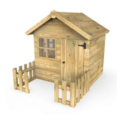 (Lark) Rebo Orchard 4ft x 4ft Childrens Wooden Garden Playhouse