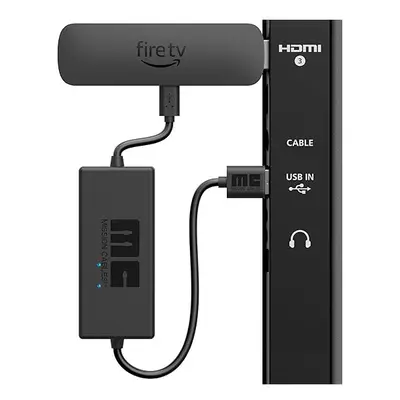 Mission USB Power Cable for Amazon Fire TV (Eliminates the Need for AC Adapter)