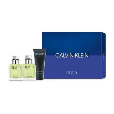 Eternity Pcs Set For Men: 3.4 Edt Sp + 3.4 After Shave Balm + 3.4 After Shave