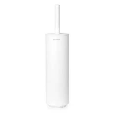 Brabantia Mindset Toilet Brush & Holder Mineral Fresh White Silicone Toilet Bowl Rim Cleaner Wal