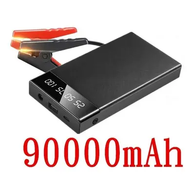 (black, black-90000mAh) 1000a Car Emergency Power Supply 90000mah Portable Emergency Starter Aut