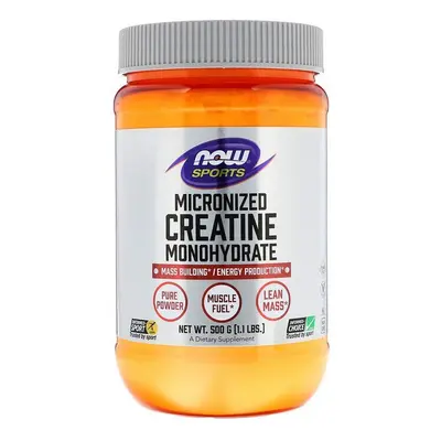 Now Foods, Sports, Micronized Creatine Monohydrate, 1.1 lbs (500 g)