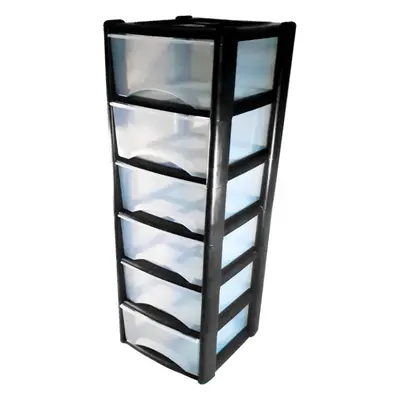 Tower Storage Draws Large Plastic Drawer Unit with Draws