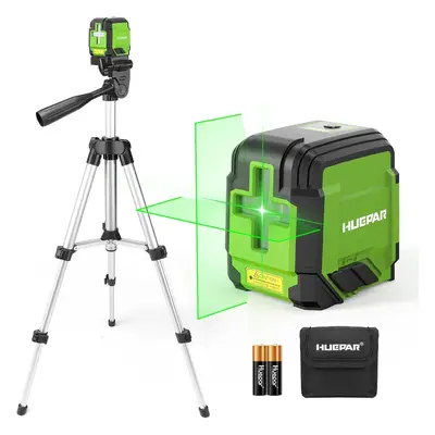 (AMZGK011DGTPA) Laser Level with Tripod, 98ft Laser Level Auto Leveling Green Cross Line Laser L